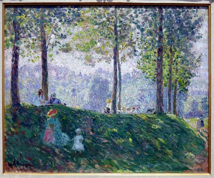 Henri Lebasque Prints An afternoon in the park China oil painting art